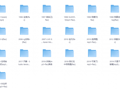 【莫文蔚】音乐合辑，无损Flac+Mp3