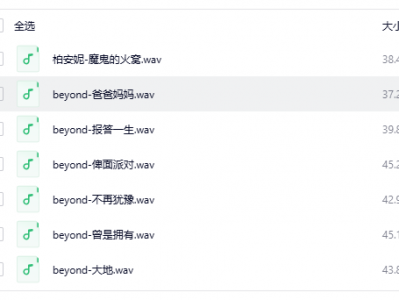 【无损音乐】精选283首粤语经典怀旧老歌无损音乐合集，最好听的粤语都在这里
